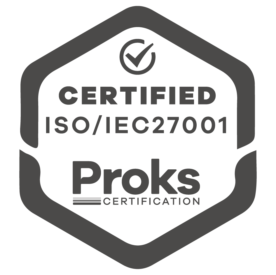 spotixx is certified for ISO / IEC27001